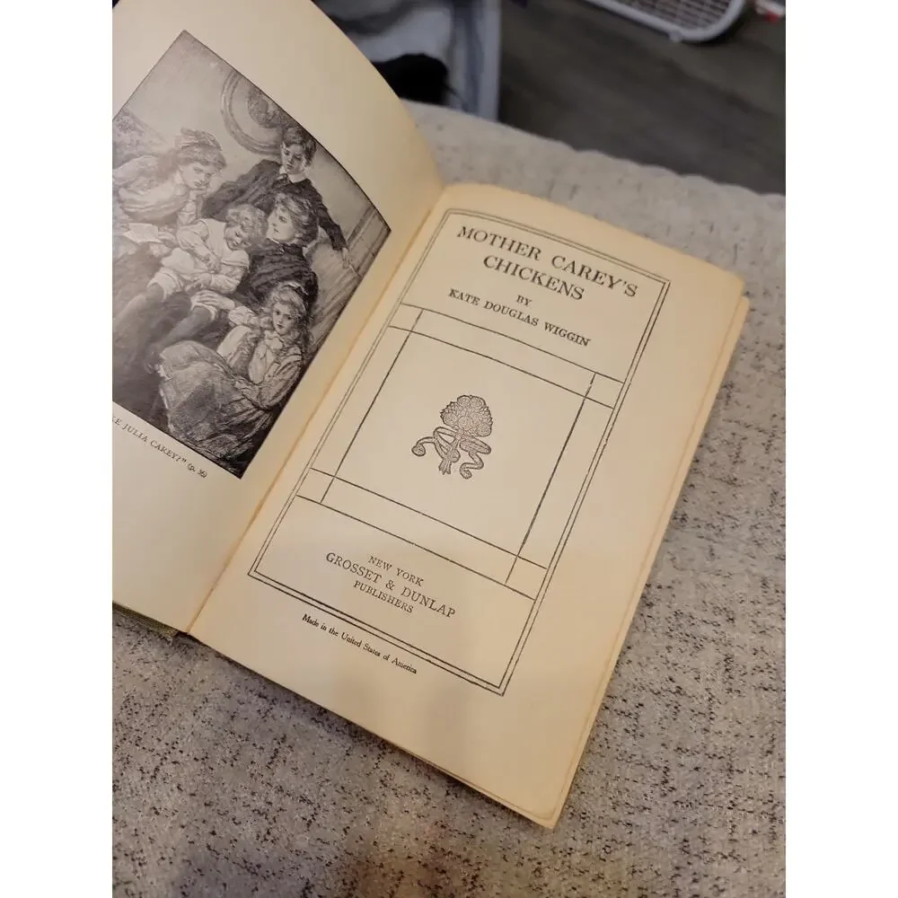 1911 Mother Carey's Chickens Kate Wiggins, 1911 HC